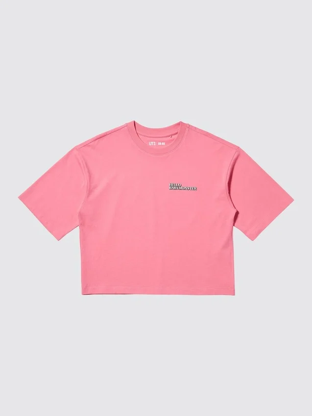 Babymonster UT Cropped Graphic T-shirt för dam Babymonster UT Cropped Graphic T-shirt för dam