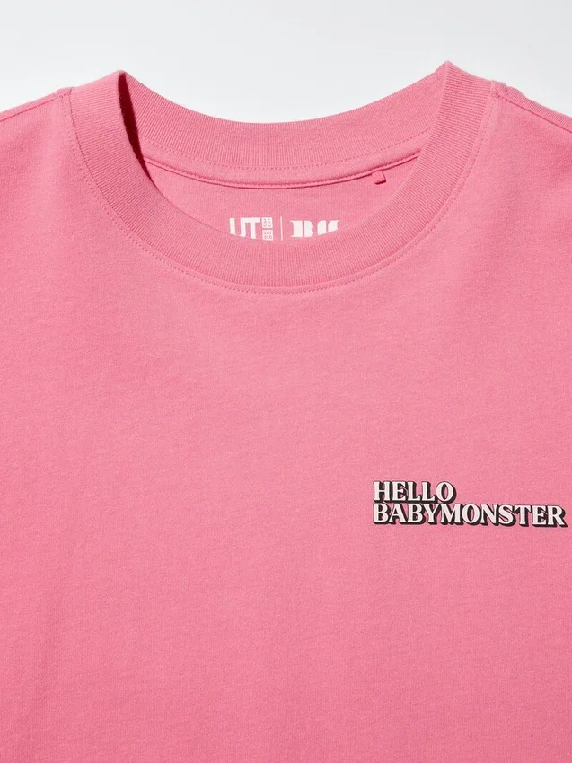 Babymonster UT Cropped Graphic T-shirt för dam Babymonster UT Cropped Graphic T-shirt för dam