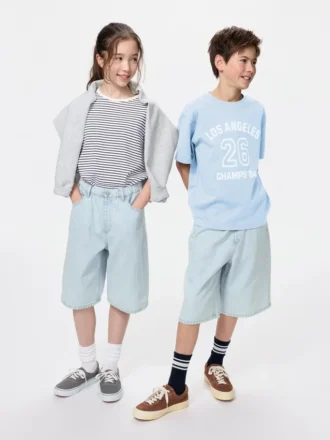 Baggy-jeansshorts för barn Baggy-jeansshorts för barn