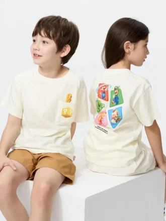 Barn-T-shirtar med motiv från filmen Super Mario Galaxy