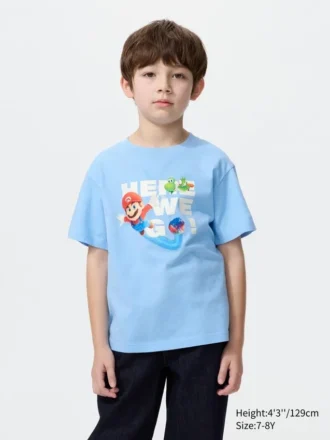 Barn-T-shirtar med motiv från filmen Super Mario Galaxy