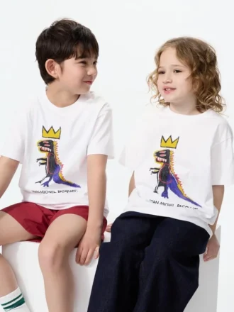 Barn-T-shirtar med Ny Pop Art-motiv | Basquiat