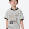 Barn-T-shirtar med Ny Pop Art-motiv | Basquiat