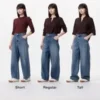 Barrel-jeans för dam | Tall Barrel-jeans för dam | Tall