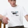 Blå Lock UT-T-shirt för herr Blå Lock UT-T-shirt för herr