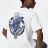 Blå Lock UT-T-shirt för herr Blå Lock UT-T-shirt för herr