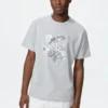 Blå Lock UT-T-shirt för herr Blå Lock UT-T-shirt för herr