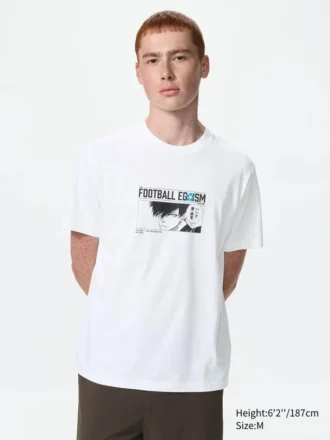 Blå Lock UT-T-shirt för herr