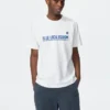 Blå Lock UT-T-shirt för herr Blå Lock UT-T-shirt för herr
