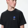Blå Lock UT-T-shirt för herr Blå Lock UT-T-shirt för herr