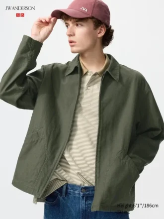 Blousonjackor med dragkedja för herr