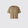 Boxig stickad T-shirt för dam Boxig stickad T-shirt för dam