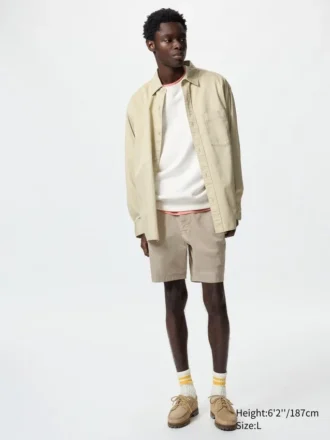Chinoshorts för herr | 7″