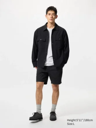 Chinoshorts för herr | 7″