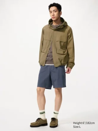 Chinoshorts för herr | 8,5″