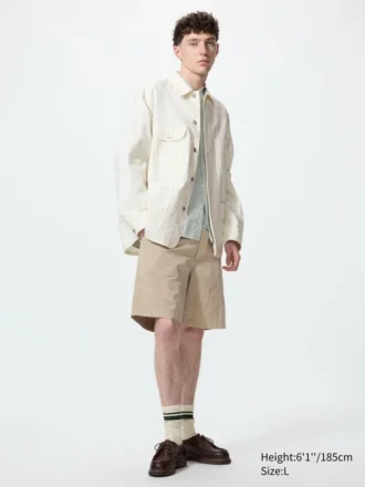 Chinoshorts för herr | 8,5″