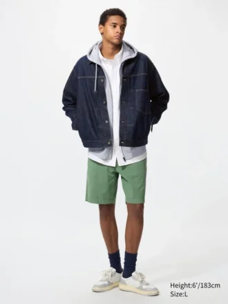 Chinoshorts för herr | 8,5″