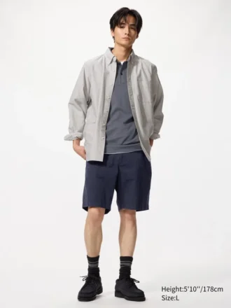 Chinoshorts för herr | 8,5″