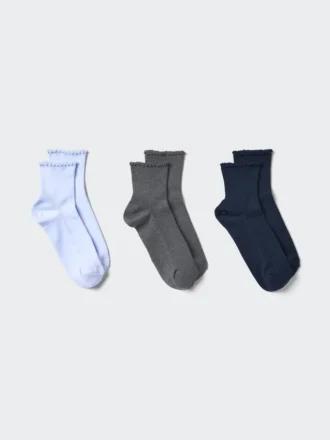 Crew Frill-strumpor för dam | 3 par