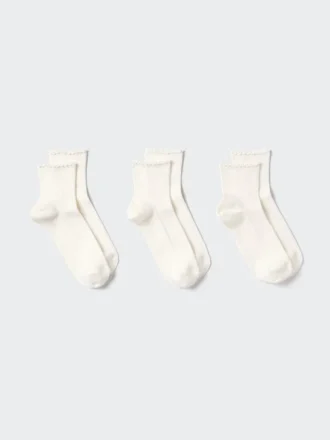 Crew Frill-strumpor för dam | 3 par