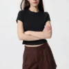 Damshorts i linne och bomull Damshorts i linne och bomull