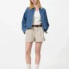 Damshorts i linne och bomull Damshorts i linne och bomull