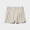 Damshorts i linne och bomull Damshorts i linne och bomull