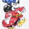 Disney Art UT grafisk T-shirt för herr | Trollkarlen Musse Pigg Disney Art UT grafisk T-shirt för herr | Trollkarlen Musse Pigg