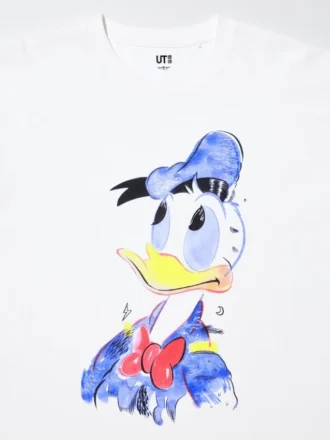 Disney Art UT grafisk T-shirt för män | Kalle Anka