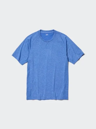 Dry-Ex-T-shirt med rund hals och korta ärmar för herr