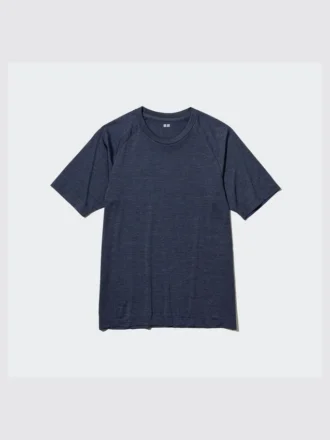 DRY-EX-T-shirt med rund hals och korta ärmar för herr (tryckt)