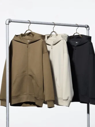 Dry Sweat Relaxed Full-Zip Luvtröja för dam