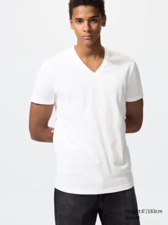 Dry V-ringade T-shirtar för herr