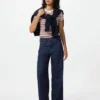 Ezy Wide Straight Jeans för dam Ezy Wide Straight Jeans för dam