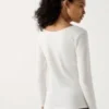 Heattech-T-shirt i bomull för damer | Extra varm | Rund hals Heattech-T-shirt i bomull för damer | Extra varm | Rund hals