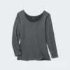 Heattech-T-shirt i bomull för damer | Extra varm | Rund hals Heattech-T-shirt i bomull för damer | Extra varm | Rund hals
