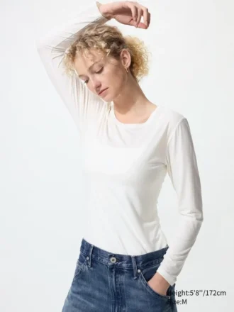 HEATTECH-T-shirtar för dam
