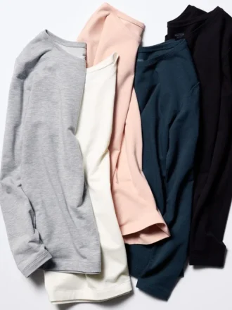 HEATTECH-T-shirtar i bomull för damer | Extra varm