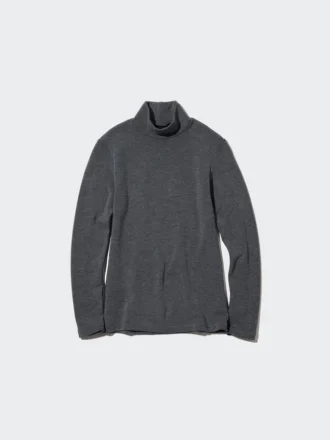 HEATTECH Ultra Warm T-shirt för dam | Hög hals