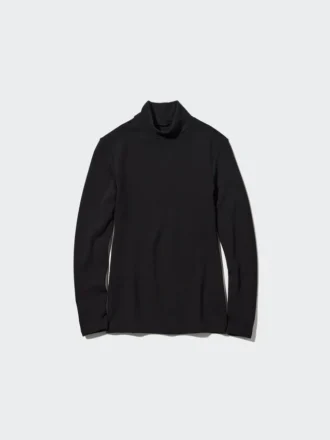 HEATTECH Ultra Warm T-shirt för dam | Hög hals