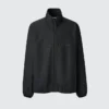 Herrblousonjackor i borstad jersey med dragkedja Herrblousonjackor i borstad jersey med dragkedja