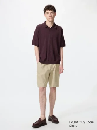 Herrshorts i linneblandning | 9,5″