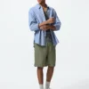 Herrshorts i linneblandning | 9,5″ Herrshorts i linneblandning | 9,5″