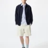 Herrshorts i linneblandning | 9,5″
