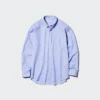 Herrskjorta i bredvävd bomull | Button Down | Hairline-tyg