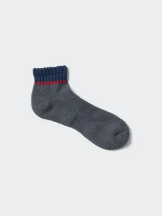 Herrstrumpor i fleece | Randiga