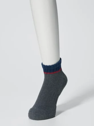 Herrstrumpor i fleece | Randiga