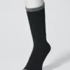 Herrstrumpor i fleece | Randiga