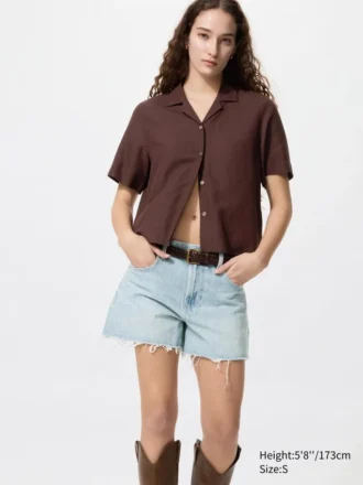 Jeansshorts för dam | 3,5″
