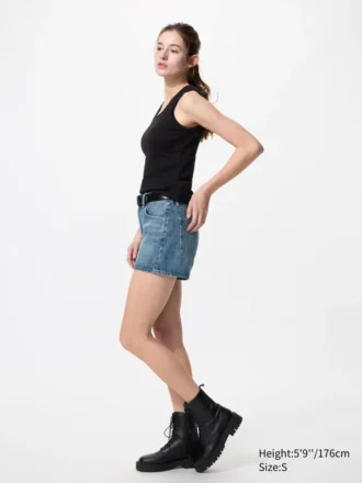Jeansshorts för dam | 3,5″